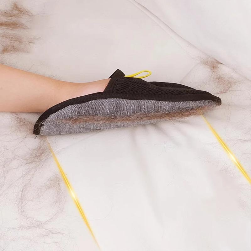 1 Stück Tier elektrostatische Haarentfernungshandschuhe Zwei-Wege-Bürste Haarentferner Tier Effizientes und einfach zu bedienendes Reinigungsgerät