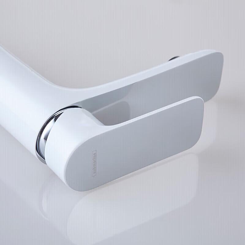 Submarine L6111 European Style Porcelain White Basin Faucet