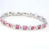 Ladies Elegant Square Crystal Bracelet