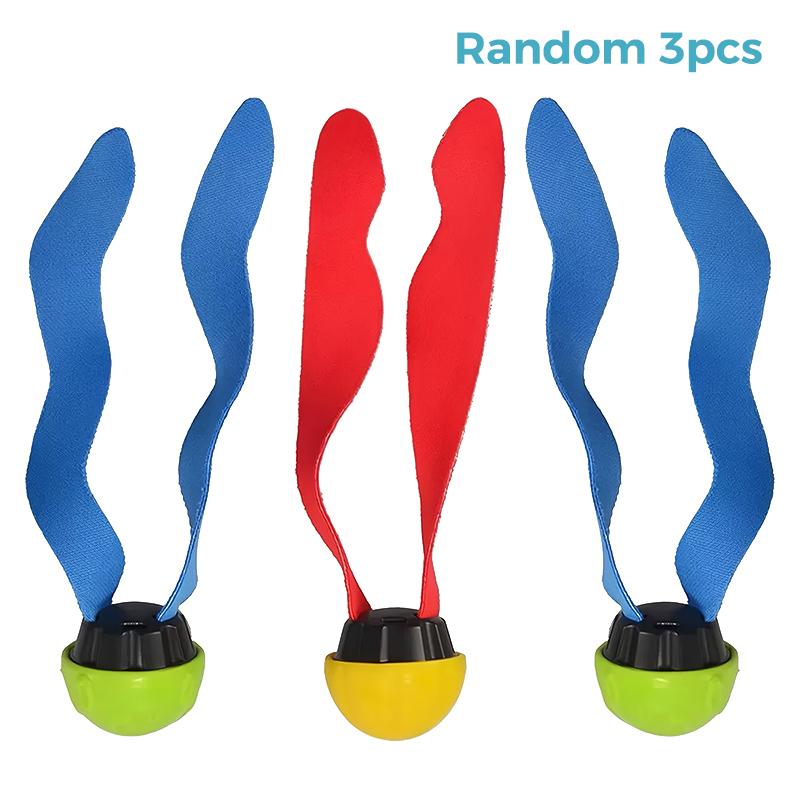 Kids Diving Seaweed Toys, Random Color Underwater Swimming Pool Training Game Toys Summer Pool Play Gift For Boys Girls