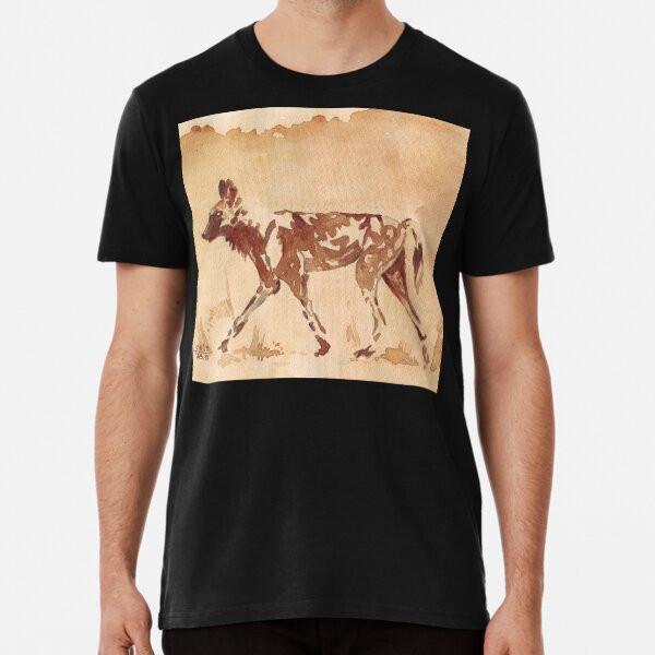 Painted Dog - African Wild Dog Premium T-Shi S To 5XL Made In the AU/USA T-Shirt