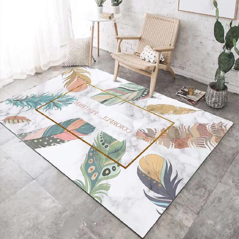 

Ковер Гостиная Спальня Большой ковер с принтом Диван Журнальный столик Коврик Бытовой Современный Простой Моющийся Ковер Персидский Ковер 200*300CM