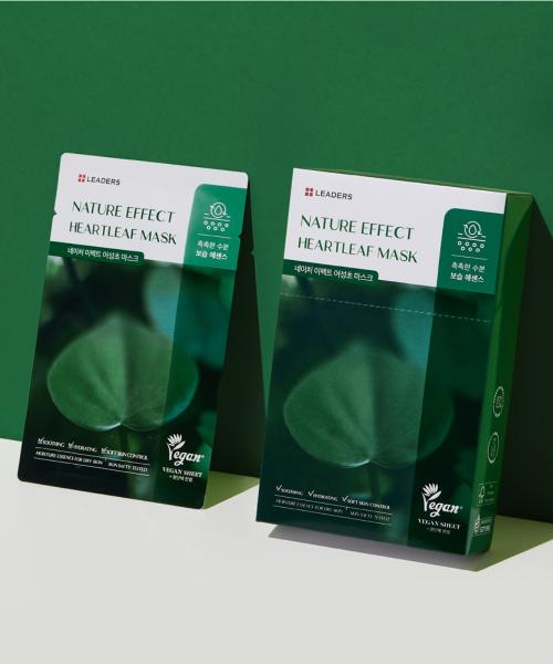 Nature Effect Houttuynia Cordata Mask 10 Sheets