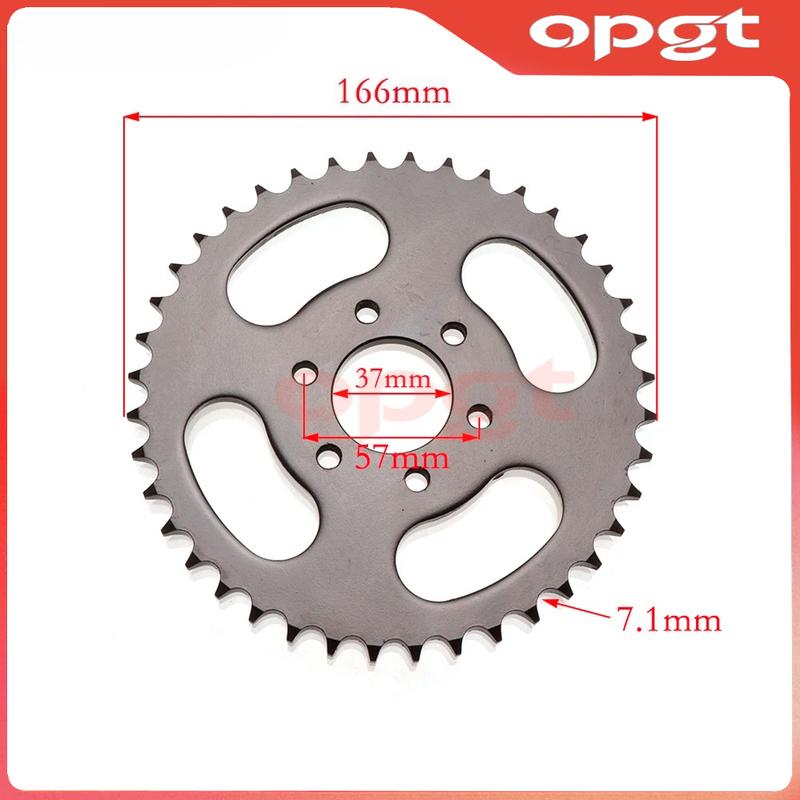 OPGT 428 130L Chain Set with 16T Front Sprocket &40T Rear Sprocket for 125cc 150cc 200cc 250cc ATV Go Kart UTV Buggy Quad