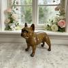 Graffiti French Bulldog Figurine Hand-Painted Artistic Dog Statue Resin Sculpture Living Room Office Home Desk Decoration Ornament
