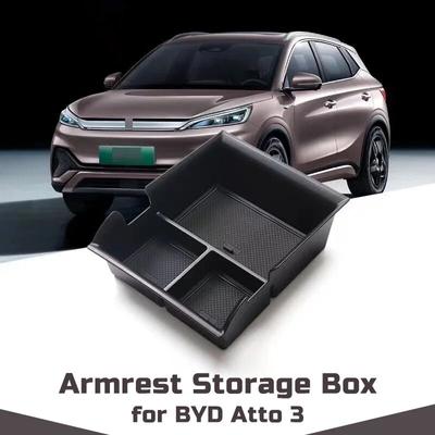 Center Console Armrest Storage Box for BYD Atto 3 Yuan Plus 2022 2023 Organizer Case Container Tray Car Accessories
