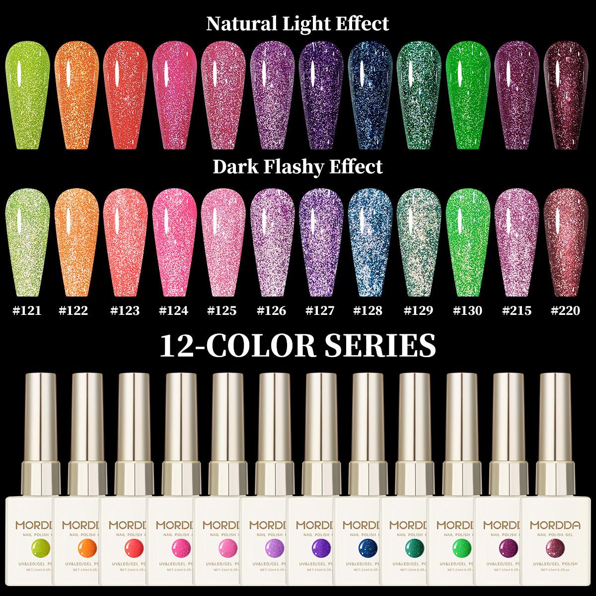 

2025 Gel Polish Crushed Diamond Nail Art Set - Salon Special Extension Kit