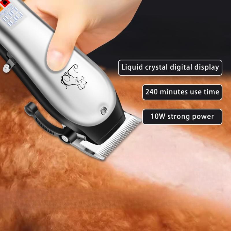 Silent Dog Hair Cutting Machine Charging Dog Hairs Clipper Professional Cat Dog Clean Hair Equipment Puppy Hairs Care Supplies