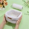DIY Macrame Basket Kit for Beginners Cardboard Woven Basket Macrame Weaving Craft Supplies for Holiday Activities