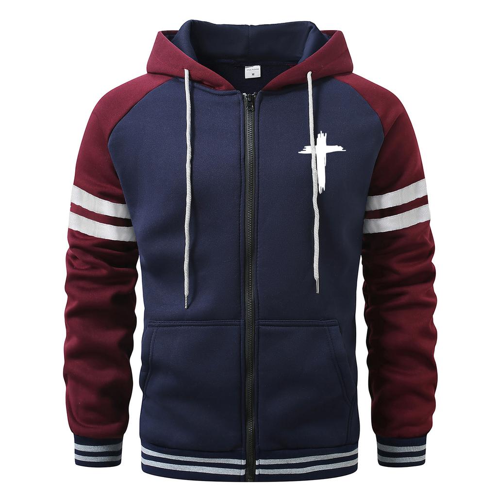 Hoodies for Men Cardigan Zip Hoodies Hooded Pocket Sports&Outdoor Men's Fashion Hoodies & Sweatshirts Streetwear Casual  Men's Coats