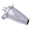 Dust Cyclone DIY Turbocharged Fifth Generation Industrial Dust Collector Canister Vacuum Home Cleaning with Flange Base