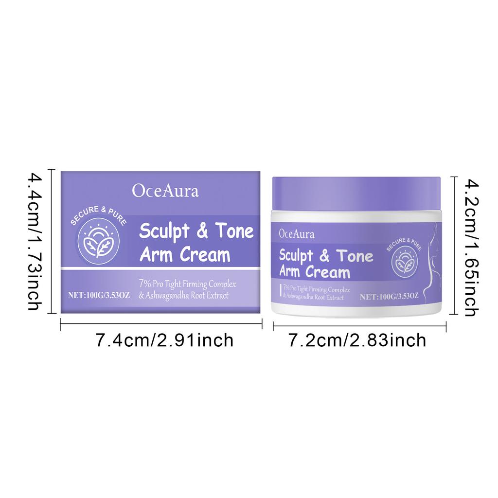 Sculpt & Tone Armstraffende Creme Kollagen Feuchtigkeitscreme Straffend Faltenentferner Lifting Haut Anti-Schlaffheit Massage Körpercreme