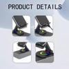 Bluetooth Audio Power Phone Holder, Phone Stand with Bluetooth Speaker Foldable