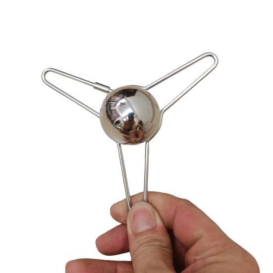 Stainless Steel Drink Chiller Espresso Freezing Ball Espresso Chilling Ball Coffee Cup Cooler Beverage Chilling Accessory