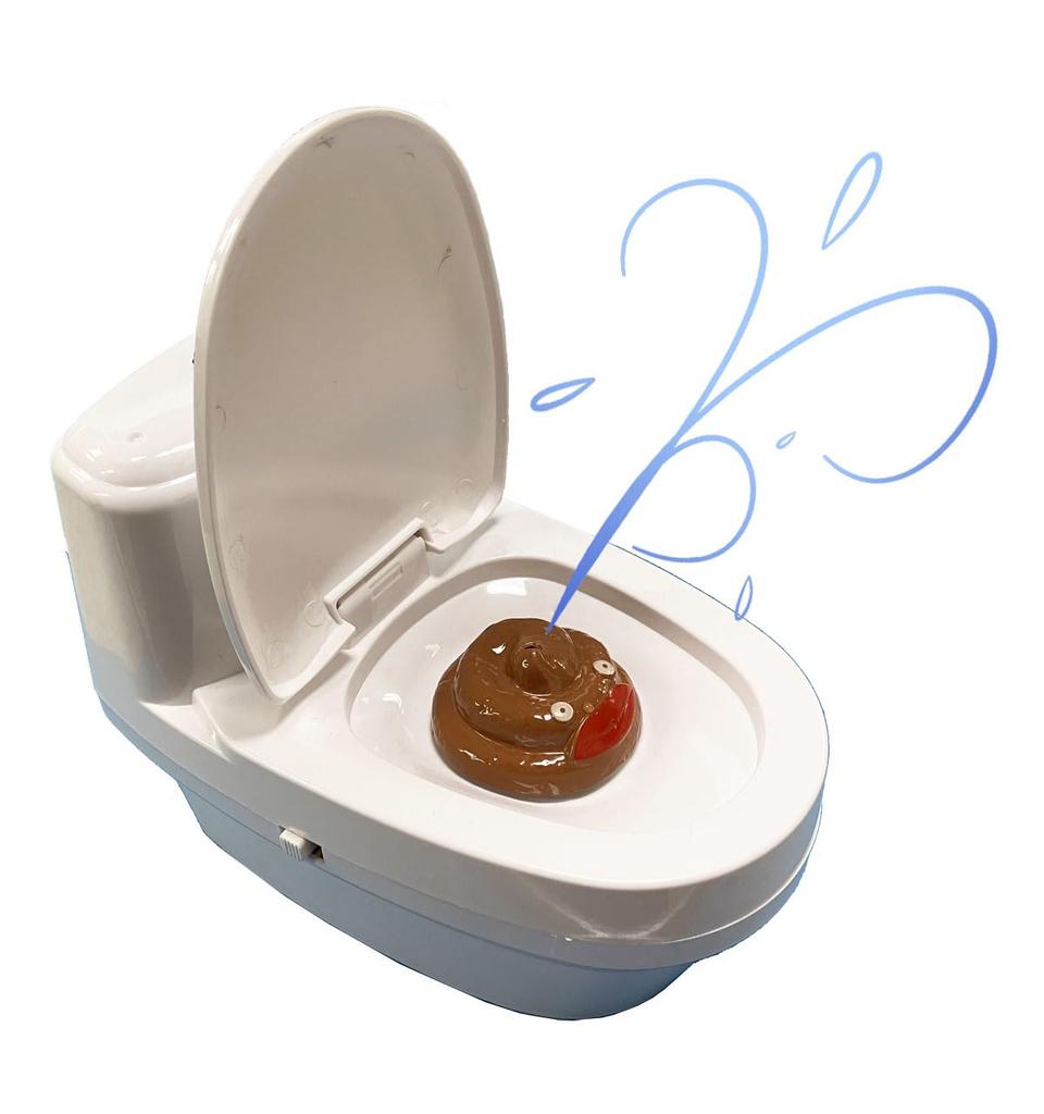 Doyusha 27MHz RC Wasser-Spritzendes Klo-kun Elektrische Funkfernsteuerung 14561