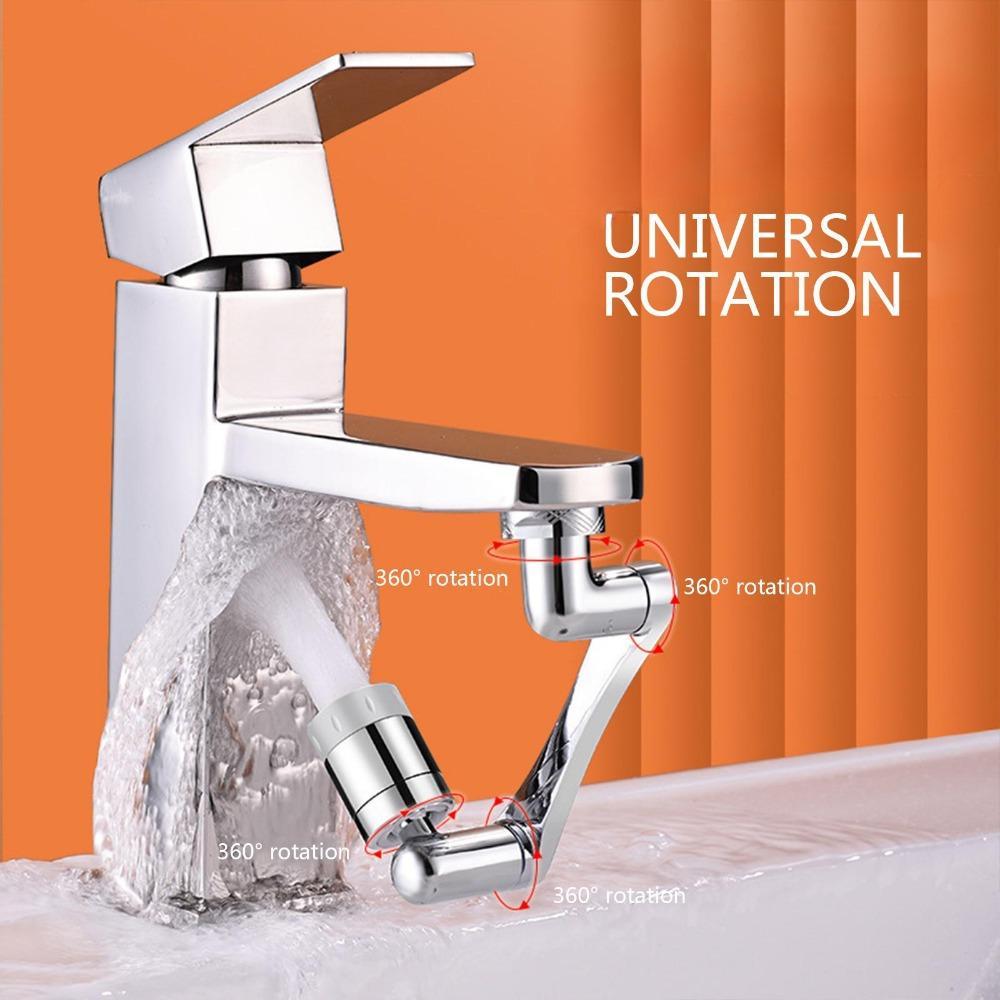 Universal 1080 ° Kran-spraying Head for Extension Mixers, Aerator, A Barboter Nozzle, A Kitchen Crane, A Washbasin's Hand for A Washbasin
