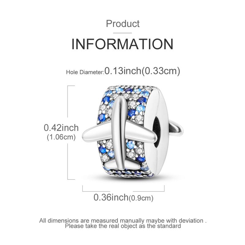 Original Charms Beads Copper Clip Charms Zircon Silicone Spacer Beads Fit Original Bracelet Diy Charm Women Jewelry