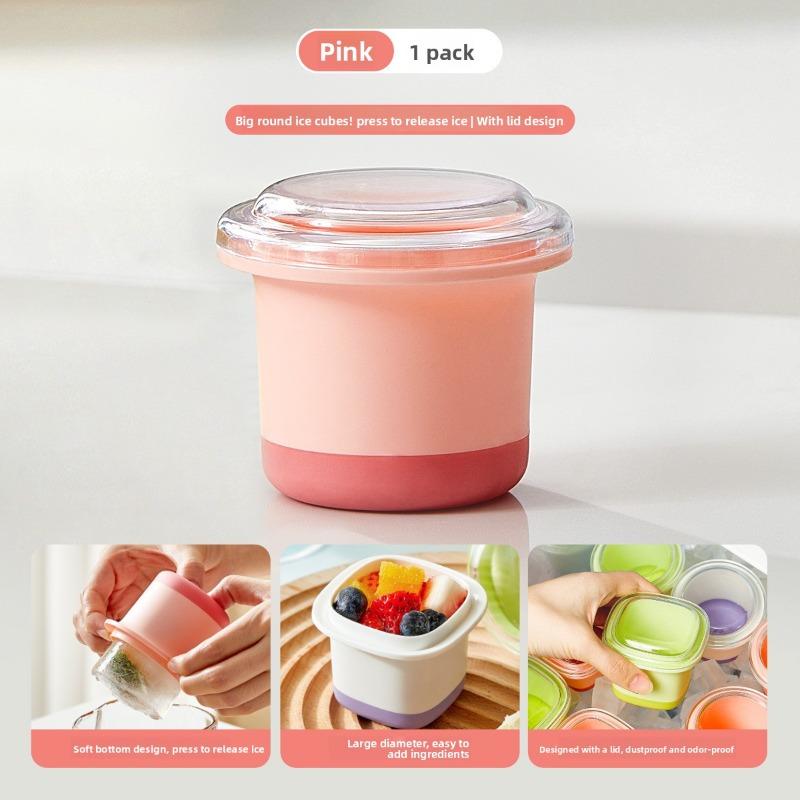 Domowa Uszczelniona Forma na Duże Kule Lodu, Klasa Spożywcza, Szybko Zamrażająca Okrągła Forma na Zamrożone Bloki Lodu do Whisky, Wytwornica Lodu