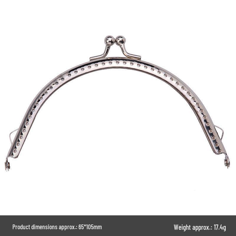 Retro Handmade Coin Purse Clasp Clips - DIY Material Kit for Crafting Bags