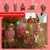 Plastic Pendant Christmas Tree Ornaments Decoration Supplies Atmosphere Arrangement Supplies