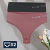 2PCS/Set M-2XL Bodyshaper G-String Panties Women Slim Underwear Female Lingerie Sexy Lady Thongs High Waist Underpants