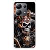 Case For Xiaomi Redmi Note 13 4G Harley Davidson Mechanical Skull Maniacase
