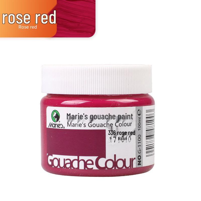 Mali Afwasbare Gouache Verf 100ml - Handgeschilderde Kleuren voor Kinderen en Studenten