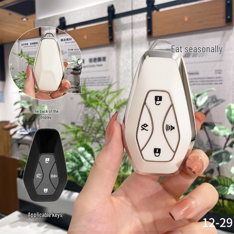 Jihu Key Case for 2023/2024 Alpha S, T5, ARCFOX BAIC Electric Vehicles