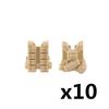 MOC US Soldiers Figure Vest Building Blocks Military Tactical Armor Army Bricks Weapons Accessories Toy Children J023