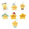 Star Plush Keychain For Bags Wallets Gifts