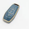 Auto Keyless Fob Shell For Ford S-Max Explorer Ranger F-150 Mondeo Galaxy 3 Button Tpu Car Remote Key Cover Case Protector