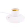 Eu Led Stand Lamp Holder E27 Bulb Plug Dome Socket With Cable Base For Table Light Night Stands Lampholder Accessories
