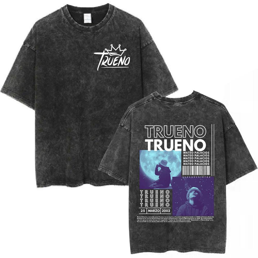 Alvaro Diaz Sayonara Album Vintage Washed T Shirts Mens Clothing Hip Hop Oversized Short Sleeve Tshirt Casual Cotton Tshirts