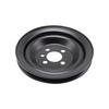 Vehicle Engine Repair Pulley, Steel Crankshaft Belt Service Part with Center Opening, Mounting Holes, and Ref 111143755 for Workshop Maintenance