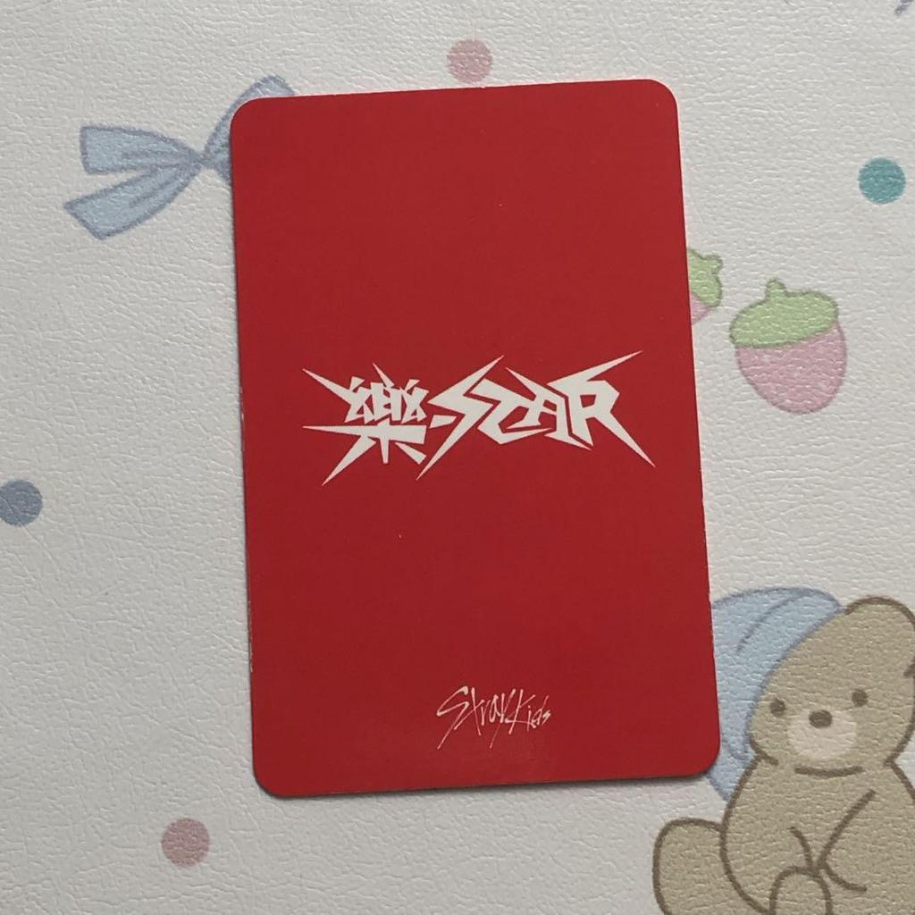 [USED] StrayKids Seungmin Stray Kids Raku-STAR ROCK-STAR Trading Card