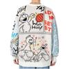 adidas X SESAME STREET Crossover Cartoon Alphabet Full Print Round Neck Knitwear HD7294