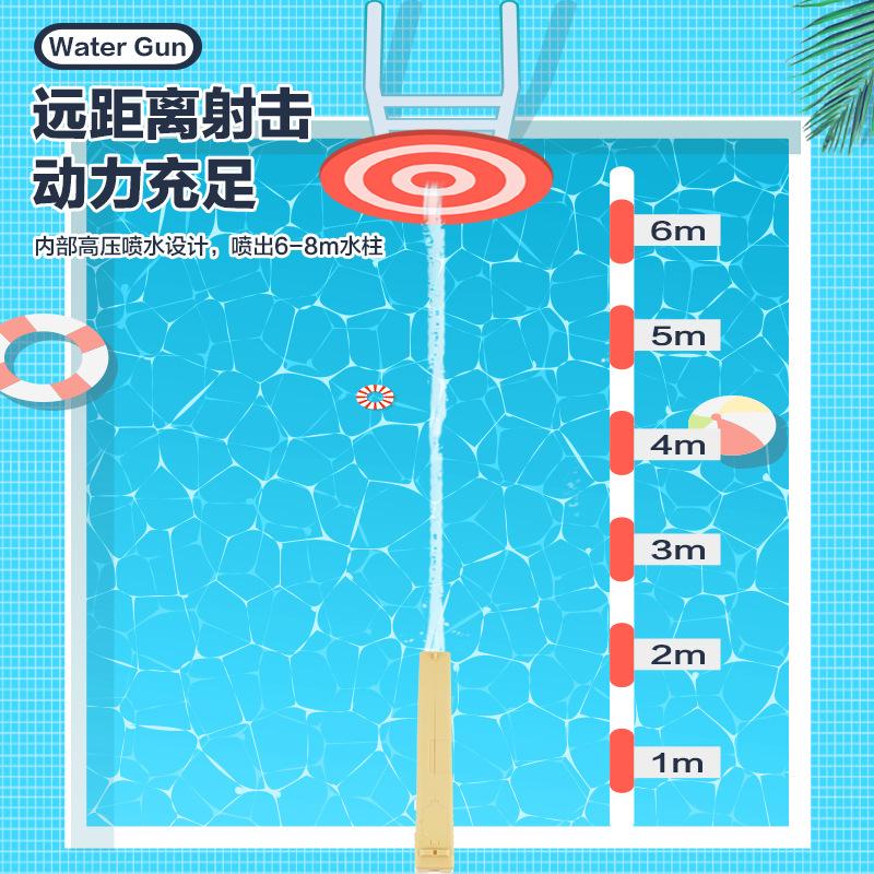 Children'S Electric Continuous Hair Glock Water Toy Water Bag Backpack Water Large Capacity Summer Water Fight Water Spray