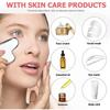 2Pcs Stainless Steel Gua Sha Tool & Lymphatic Drainage Face Brush Set Guasha Scraping Chin Sculpting Tool Face Skin Care Tools