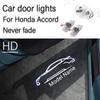 For Accord 7th 8th 9th 10th HD Glass Lens Car Door Light Laser Decor Projection Lamp Never Fade Car Accessories