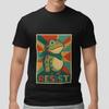 Portland Protest Frog T-Shirt Resist Graphic Tee Retro Political Art Unisex Stre