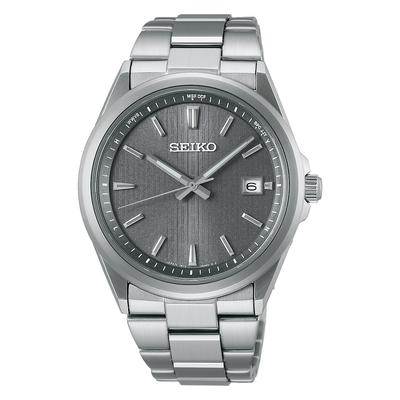 SEIKO SELECTION Pánské hodinky Seiko řady S Premium Radio Solar SBTM347 Silver