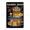 Japan Ramen Shop Redwane Metal Sign Party Painting Garage Character Cinema Tin Sign Poster