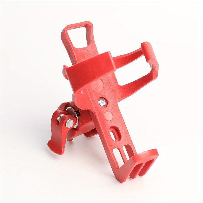 

1 шт. Пластиковый стальной держатель для фляги для горного велосипеда, быстросъемный держатель для стакана, аксессуары для велосипедного оборудования красный