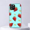 Lovely Strawberry Phone Case For Iphone 11 12 Mini 13 14 Pro Xs Max X 8 7 6s Plus 5 Se Xr Shell