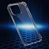 Clear Cell Phone Case for iPhone 15 Pro,TPU Four Corners Reinforced Anti-Fall Cover