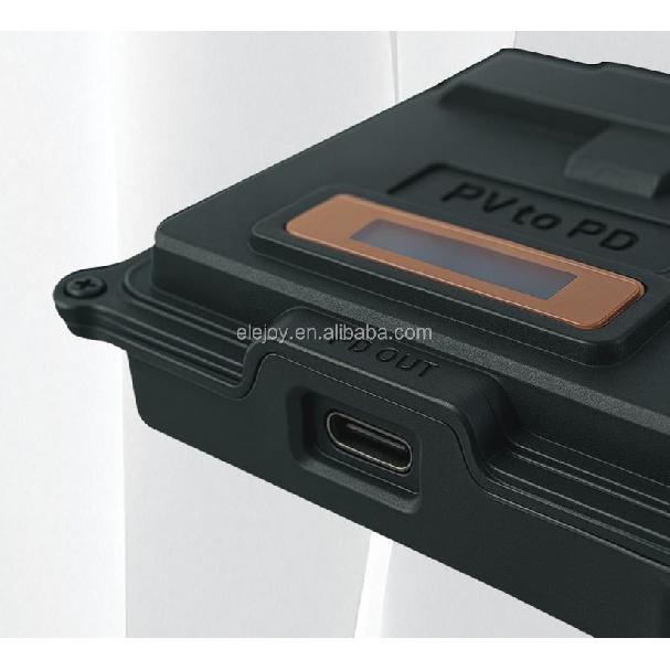 ELEJOY PD6501 65W Solar Charger PD3.0 Type C Converter DC 15-60V MC4 Input 5V-20V Output for Laptop Phone Tablet 4