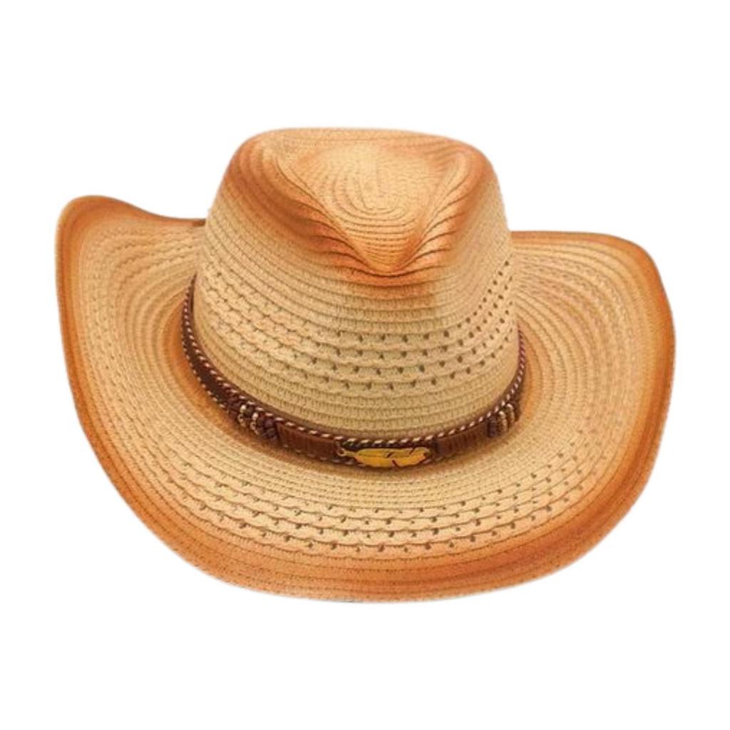 Bohemian Straw Hat Breathable Cool Hat Model Street Shot Jazz Hat Spring Summer Beach Straw Hat