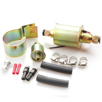 Universal 12V Electric Fuel Pump Inline Diesel Gas 5-9 PSI Low Pressure E8012S