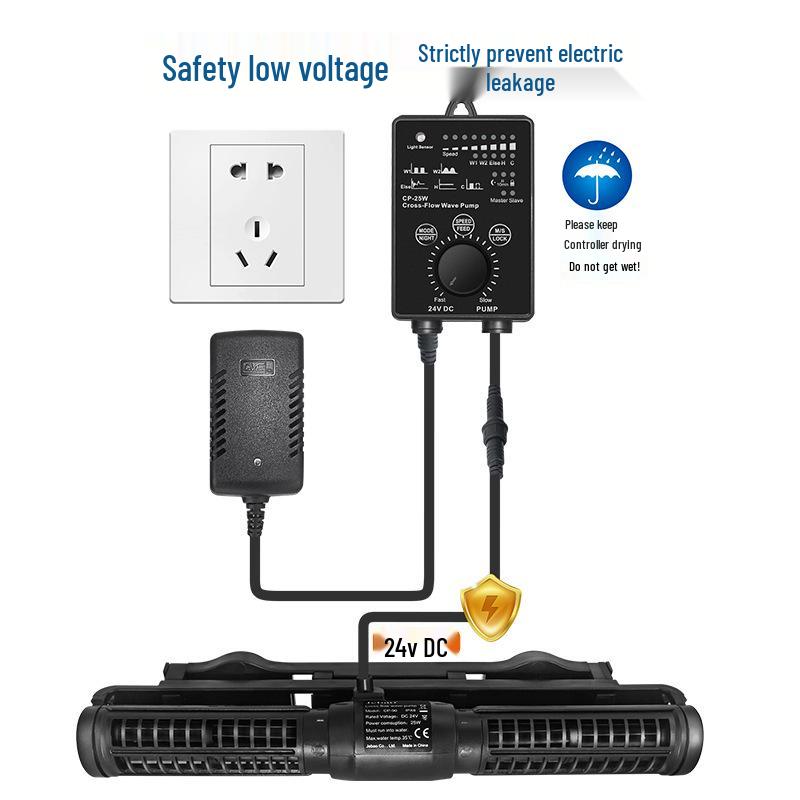 Aquarium Strömungspumpe: Leise Magnetische Saugpumpe für Salzwasser-Korallenbecken