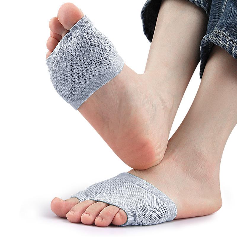 

Невидимые носки-полуноски с двумя пальцами, лоферы, пальцы разделены, дышащие, медленное давление, открытые пальцы, разделенные пальцы, женские носки-полуноски с мелким вырезом One Size синий